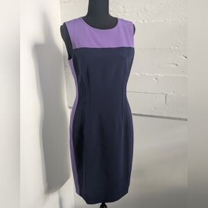 Elie Tahari Colorblock Shift Dress